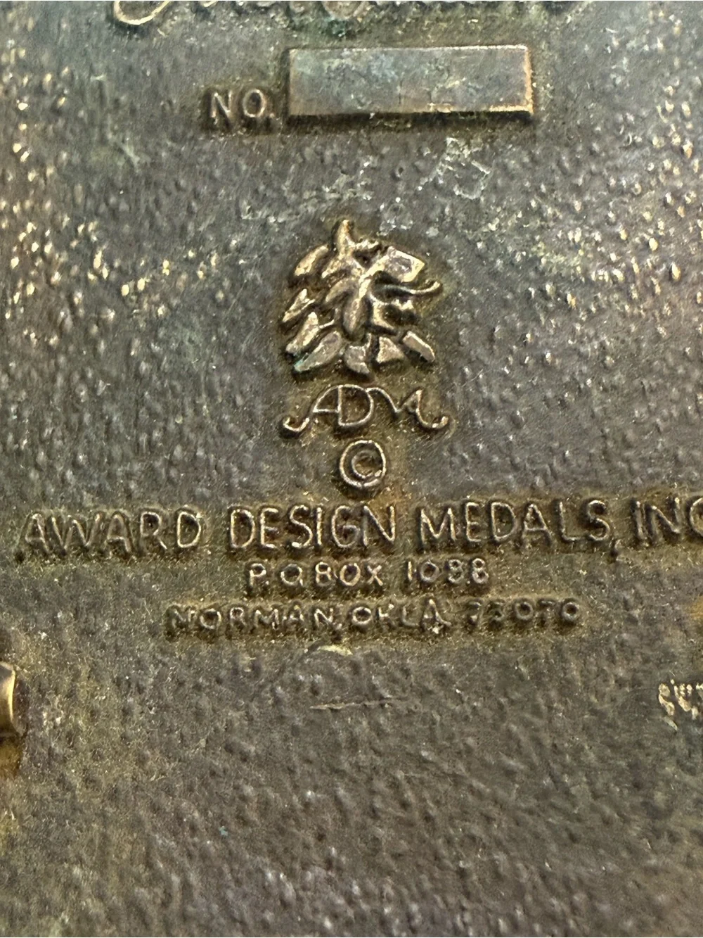 Vintage Award Design Medals Pinto Horse Solid Brass Belt Buckle First Edition
